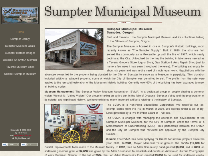 www.sumptermuseum.org