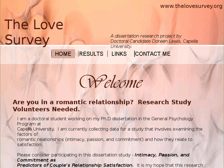 www.thelovesurvey.org