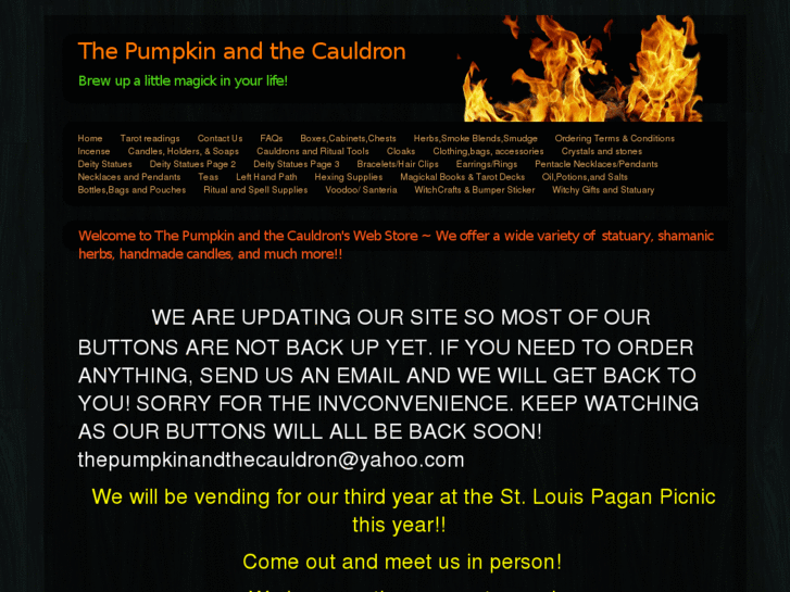 www.thepumpkinandthecauldron.com