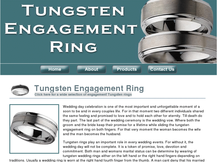 www.tungstenengagementring.com