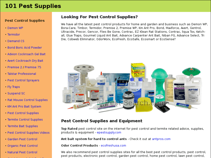 www.101pestsupplies.com