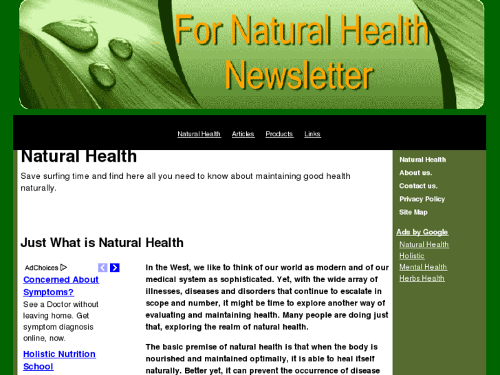 www.4naturalhealth.org