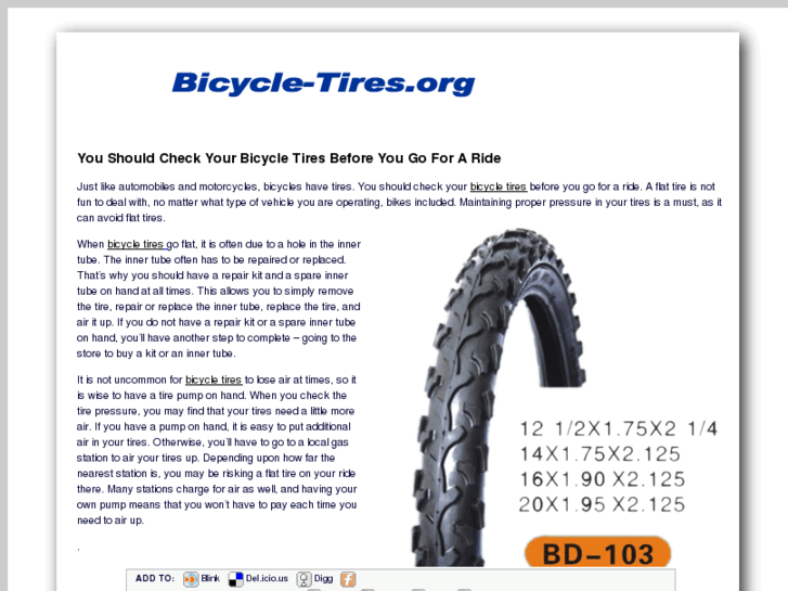 www.bicycle-tires.org