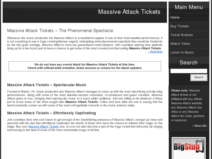 www.massiveattacktickets.com