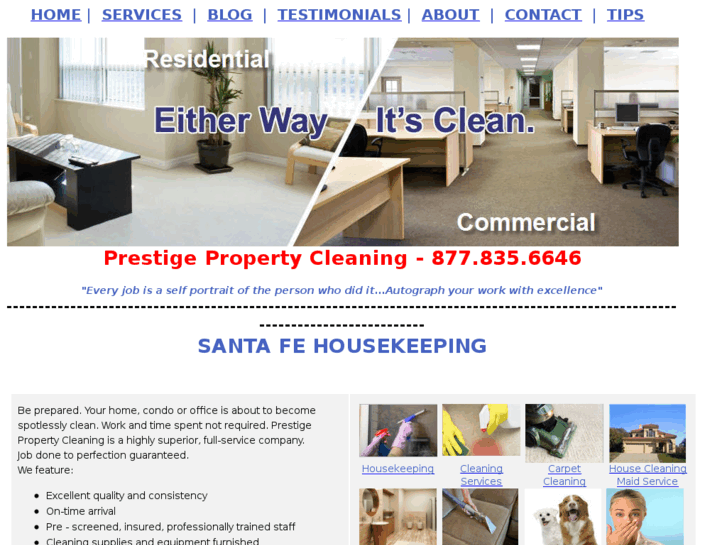 www.santafe-housekeeping.com