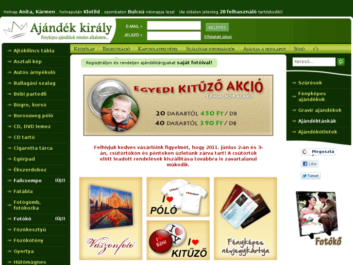 www.ajandekkiraly.hu