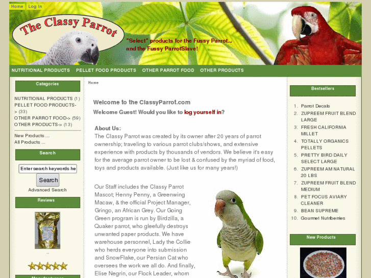 www.classyparrots.net