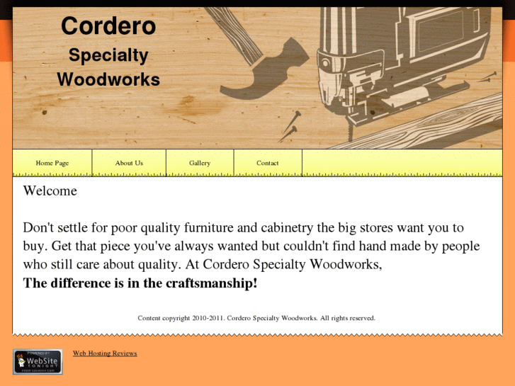 www.corderospecialtywoodworks.com