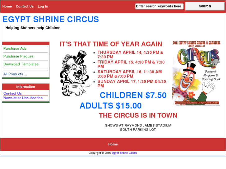 www.egyptshrinecircus.com