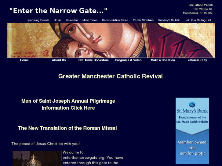 www.enterthenarrowgate.org