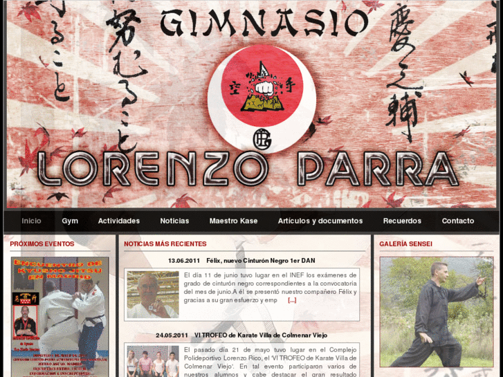 www.gimnasiolorenzoparra.com