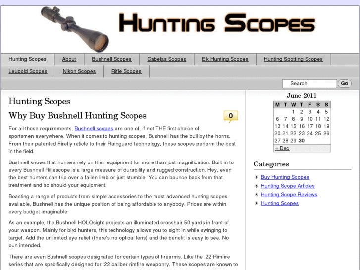 www.huntingscopes.org