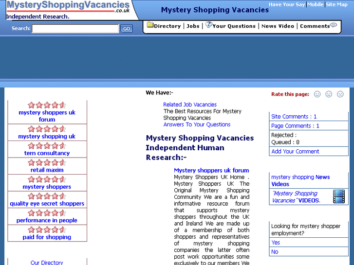 www.mysteryshoppingvacancies.co.uk