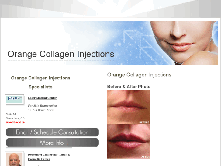 www.orangecollageninjections.com