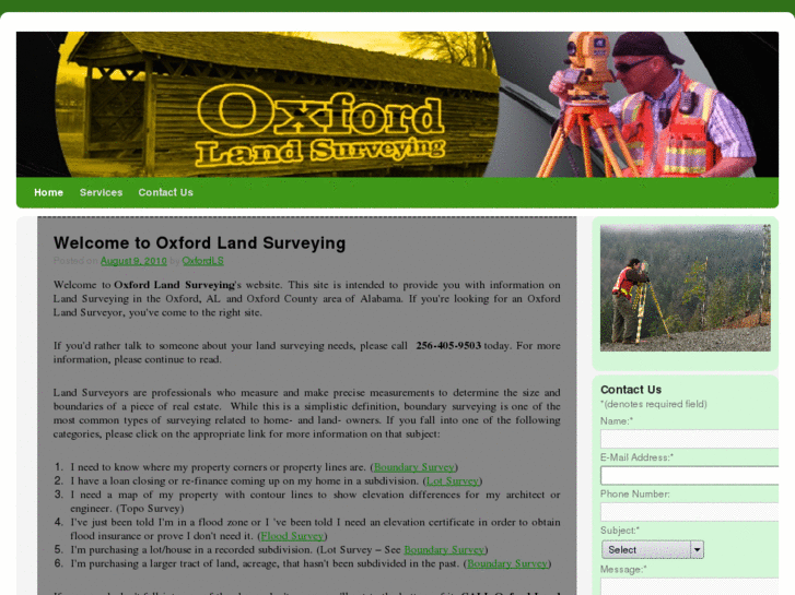 www.oxfordlandsurveying.com