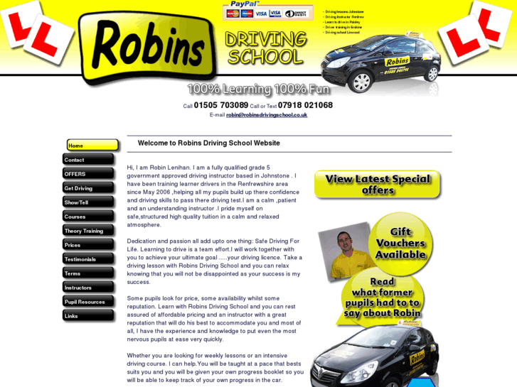 www.robinsdrivingschool.co.uk