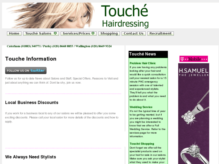 www.touchehair.com