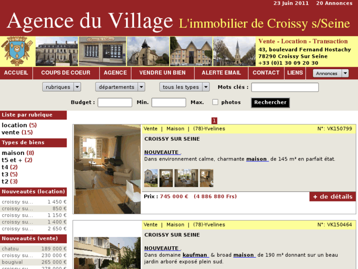 www.agence-village-croissy.com