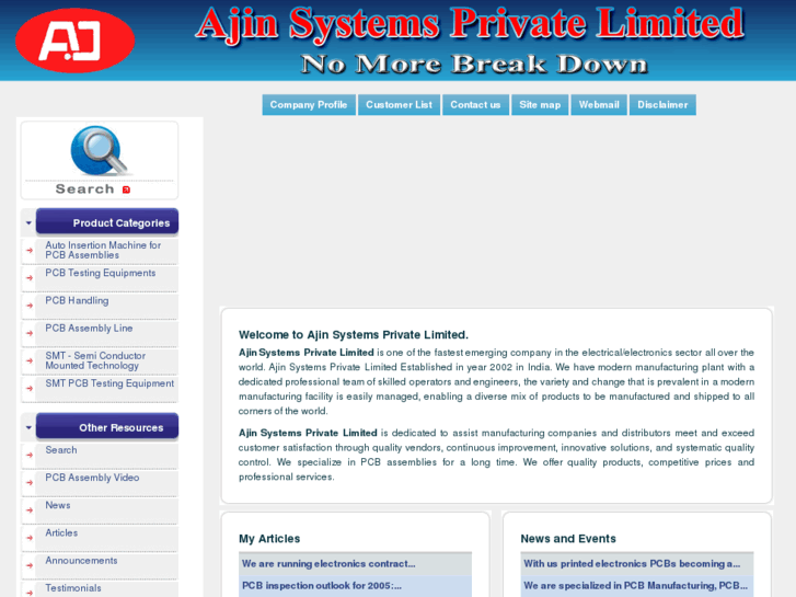 www.ajinsystems.com