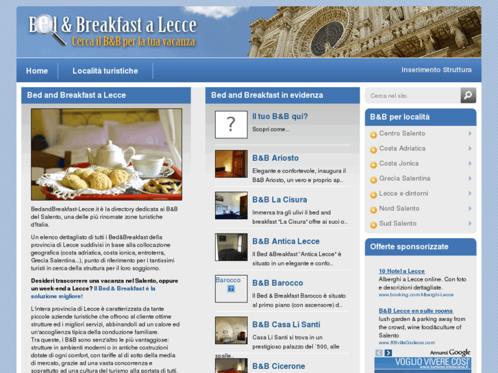 www.bedandbreakfast-lecce.it