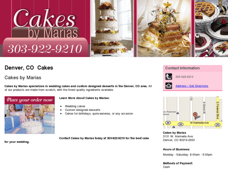 www.cakesbymaries.com