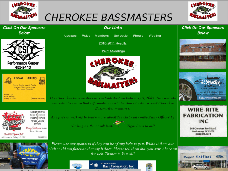 www.cherokeebassmasters.com