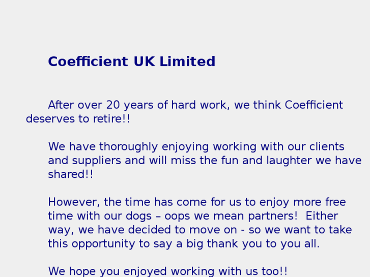 www.coefficientuk.com