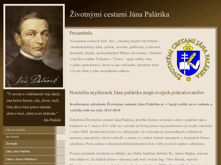 www.janpalarik.sk