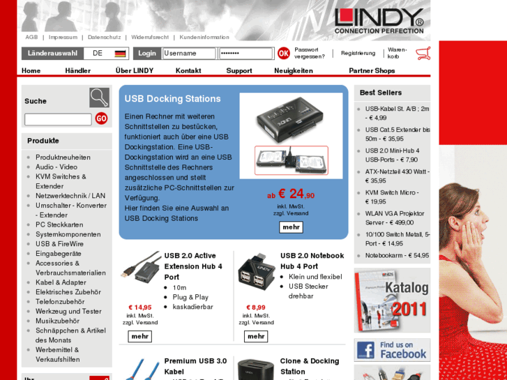 www.lindy.de