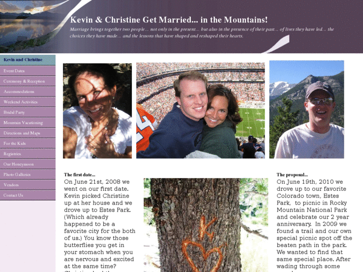 www.marriedinthemountains.com