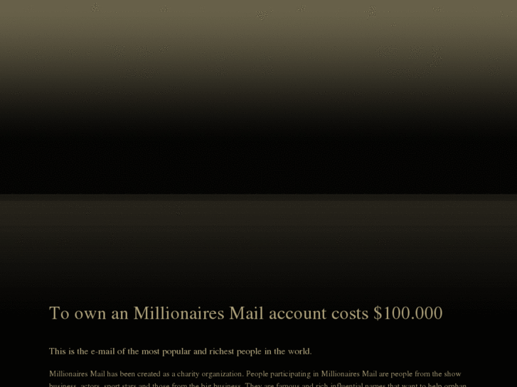 www.millionairesmail.com