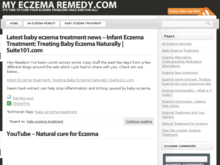 www.myeczemaremedy.com