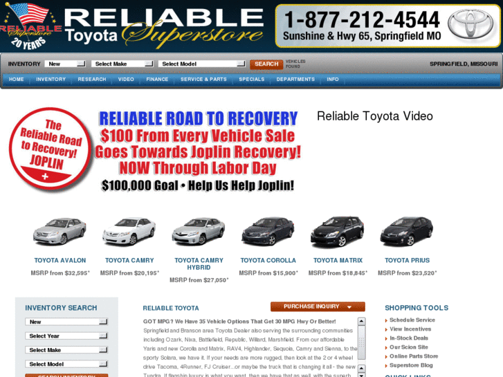 www.reliabletoyotamo.com