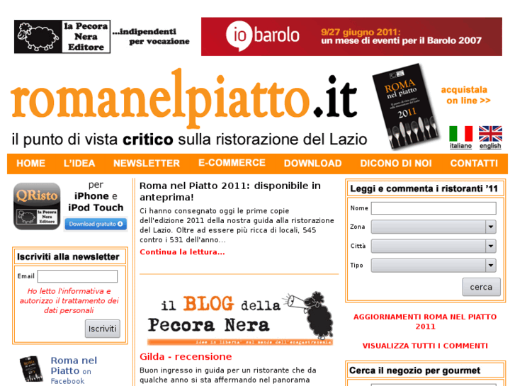 www.romanelpiatto.it