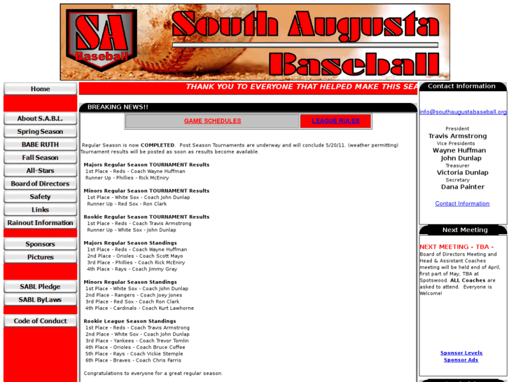 www.southaugustabaseball.com