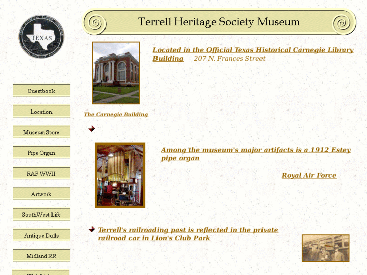 www.terrellheritagemuseum.org