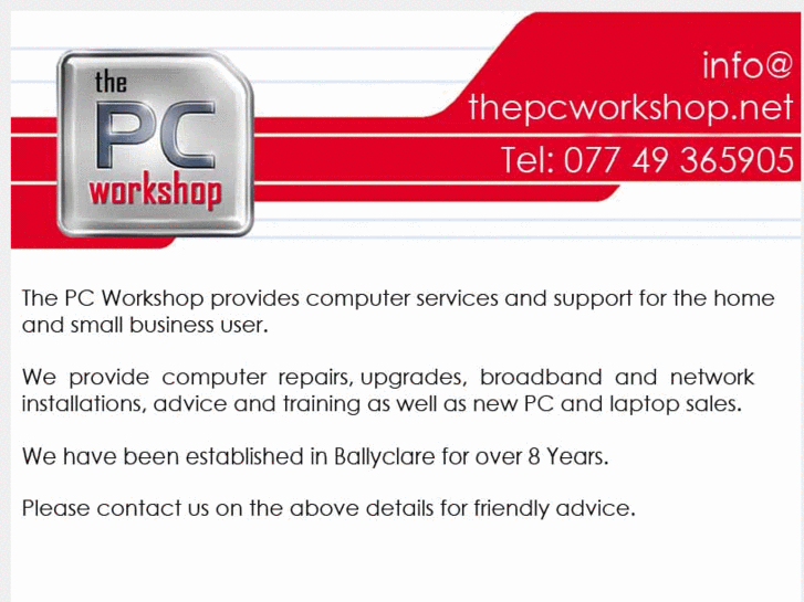 www.thepcworkshop.net