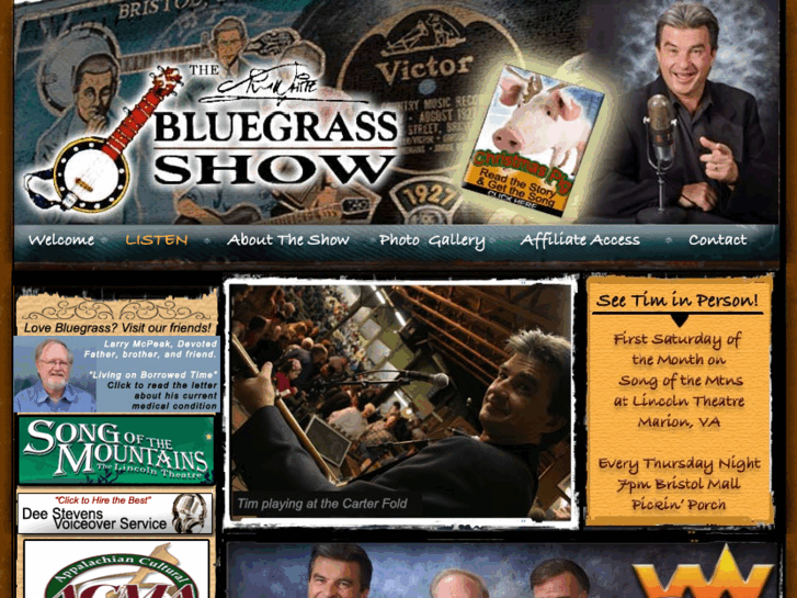 www.thetimwhitebluegrassshow.com