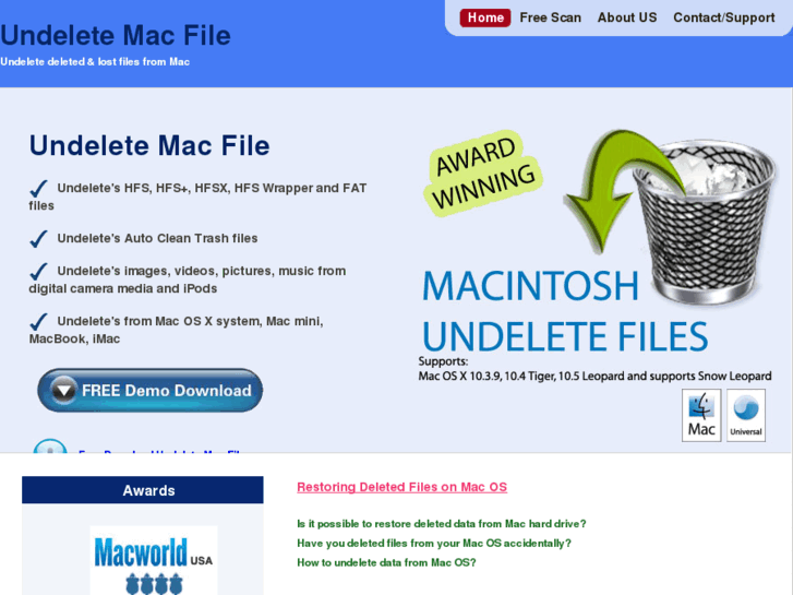 www.undeletemacfile.com