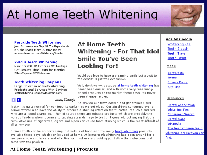 www.at-home-teeth-whitening.info