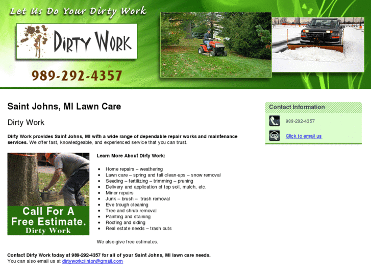 www.dirtyworkmi.com