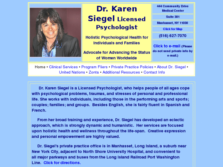 www.drkarensiegel.com