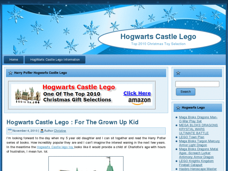 www.hogwartscastlelego.com