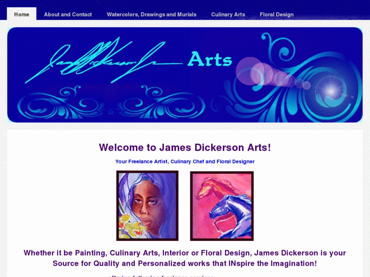 www.jamesdickersonarts.com