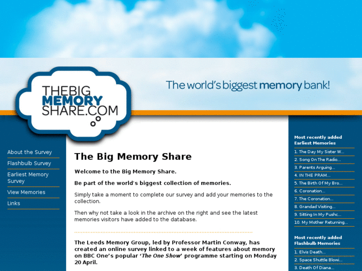 www.thebigmemoryshare.com