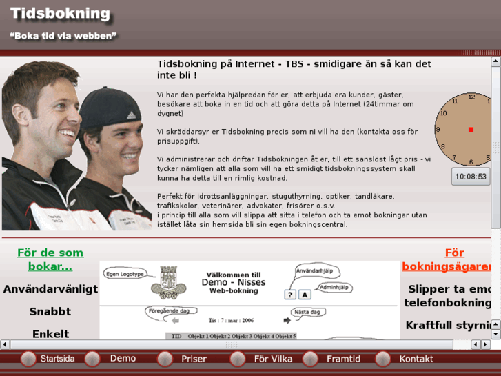 www.tidsbokning.com