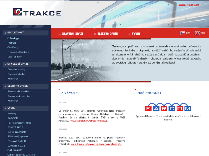 www.trakce.cz