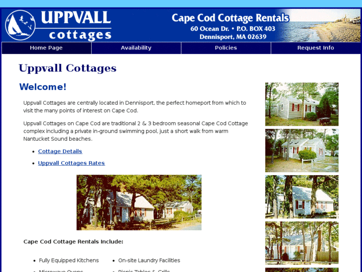 www.uppvallcottages.com