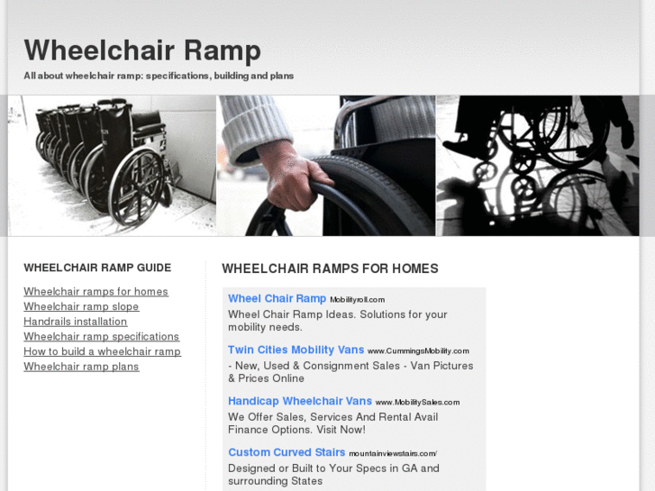 www.wheelchairrampguide.org