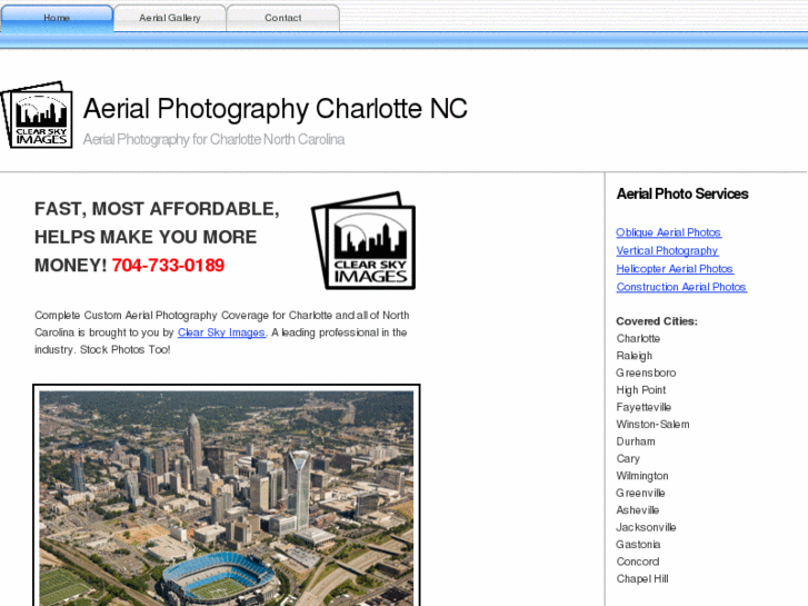 www.aerialphotographycharlottenc.com